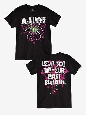 WWE AJ Lee Spider Quote T-Shirt